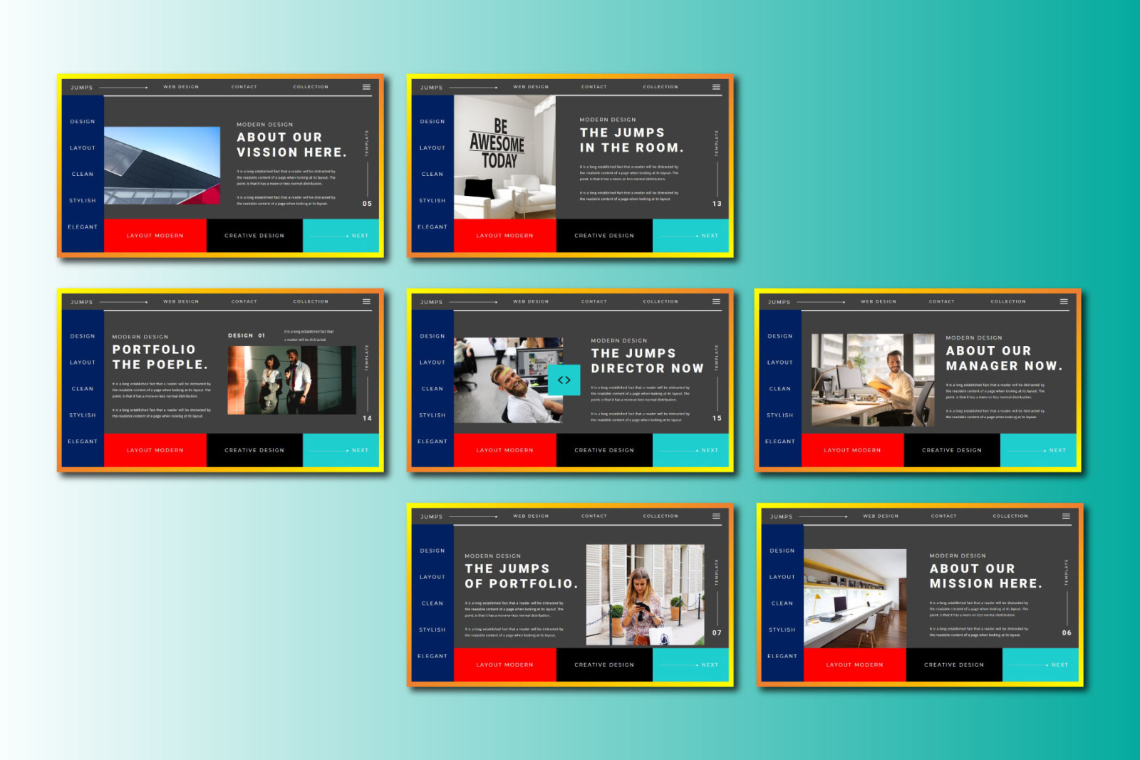JUMPS Powerpoint Template JUMPS Powerpoint Template