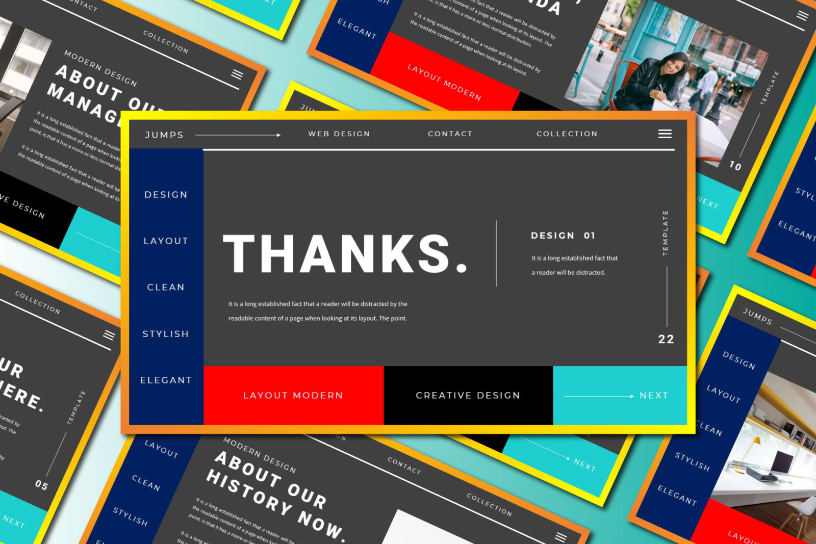 JUMPS Powerpoint Template JUMPS Powerpoint Template