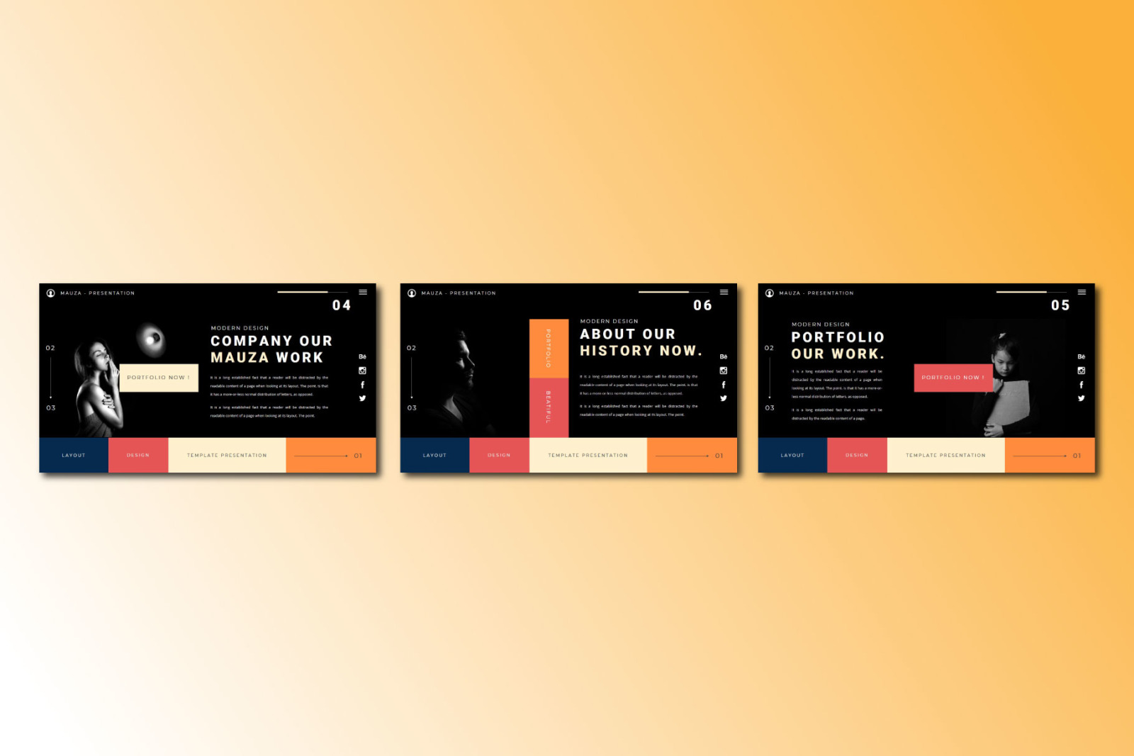 MAUZA Powerpoint Template MAUZA Powerpoint Template