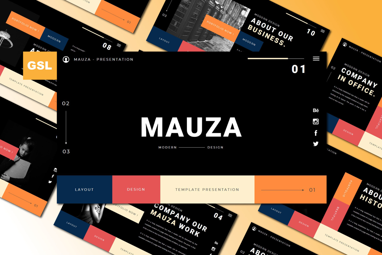 MAUZA Google Slides MAUZA Google Slides