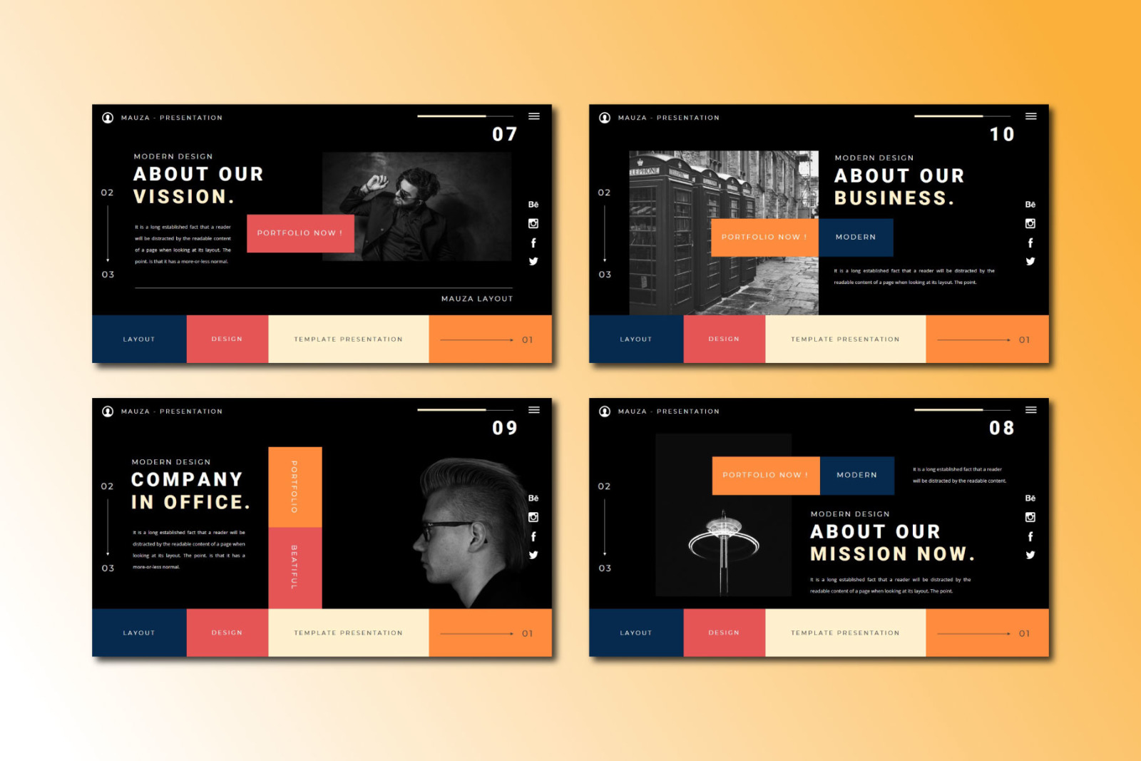 MAUZA Google Slides MAUZA Google Slides
