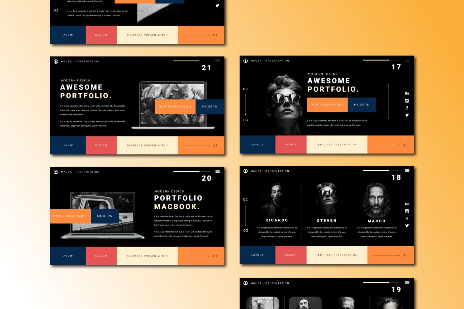 MAUZA Google Slides MAUZA Google Slides