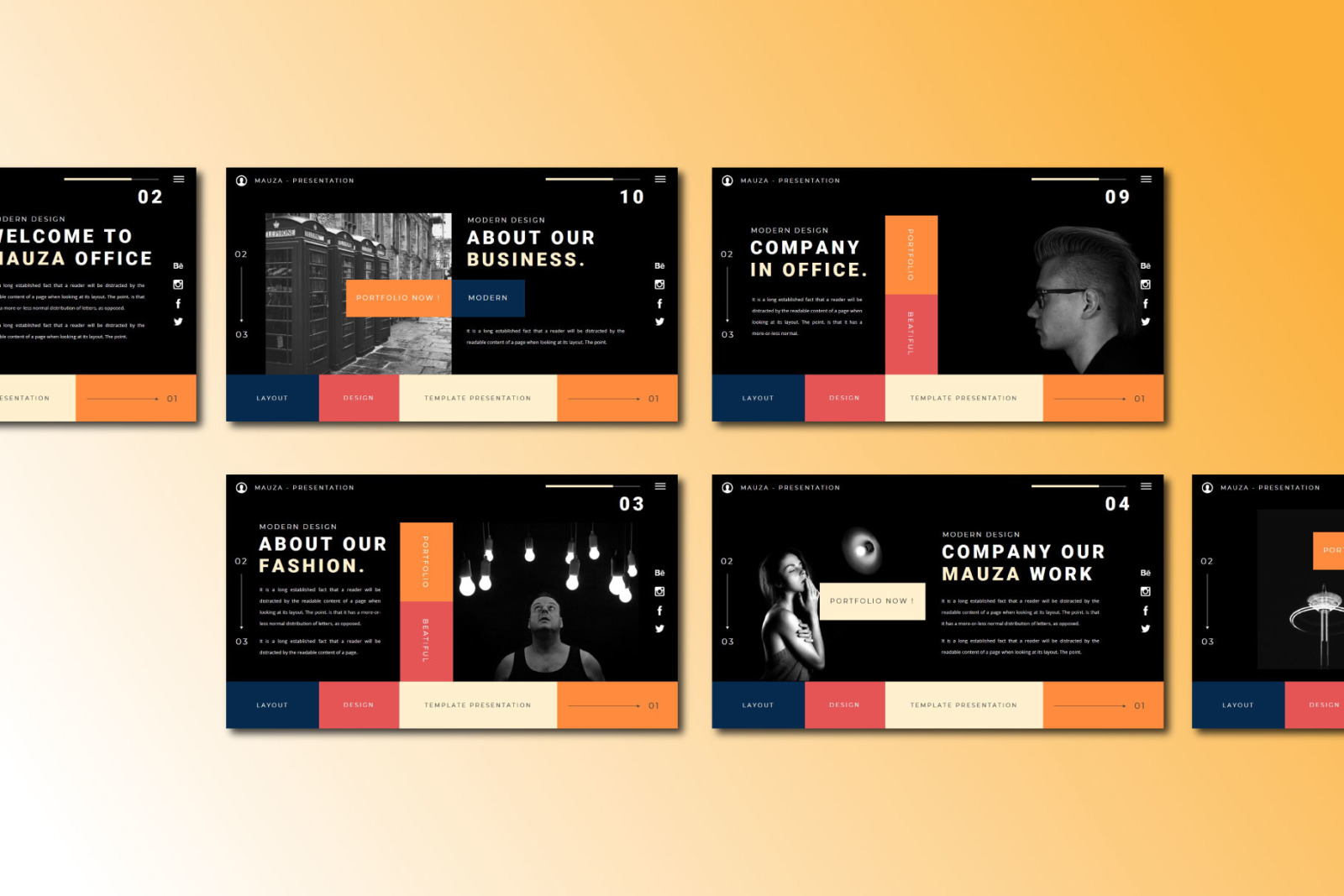 MAUZA Google Slides MAUZA Google Slides
