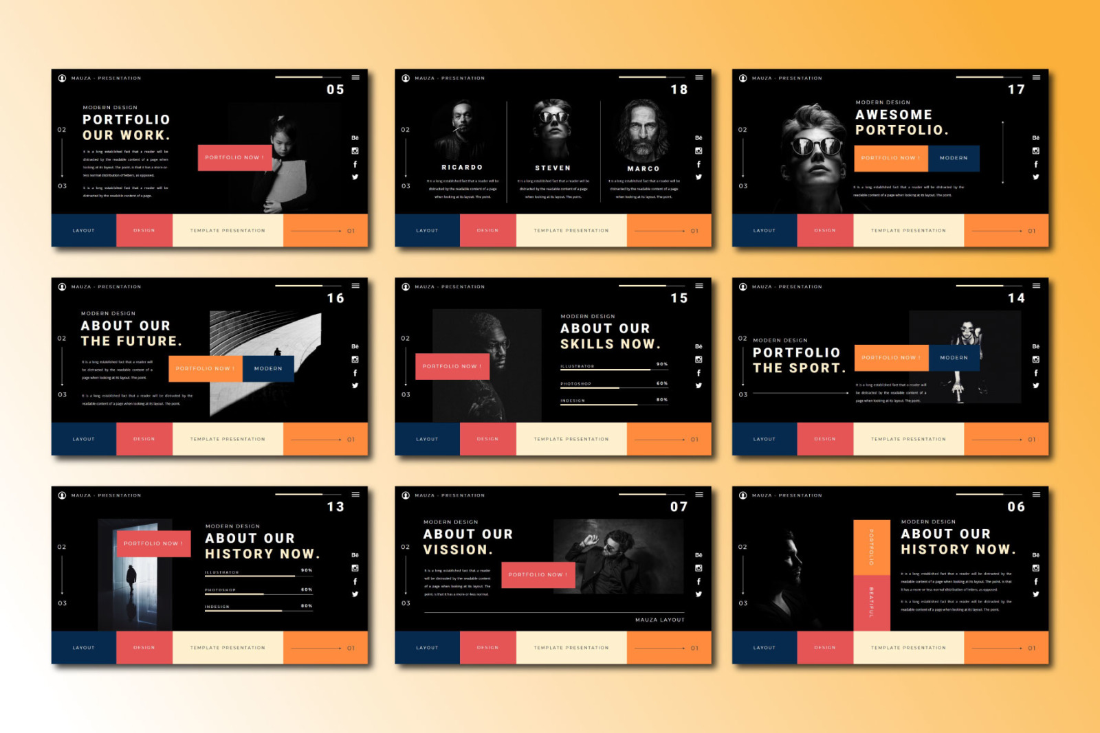MAUZA Google Slides MAUZA Google Slides