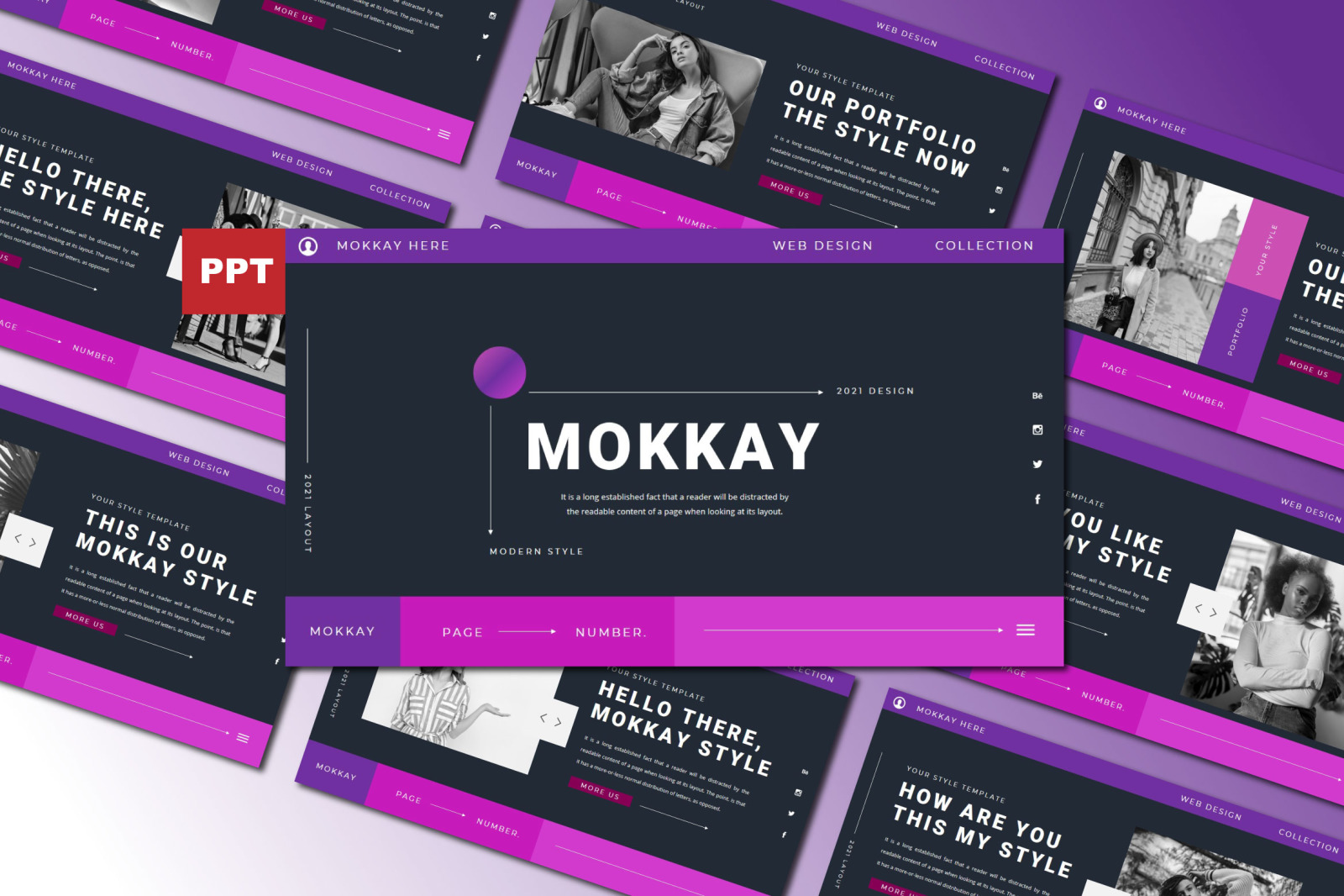 MOKKAY Powerpoint Template MOKKAY Powerpoint Template