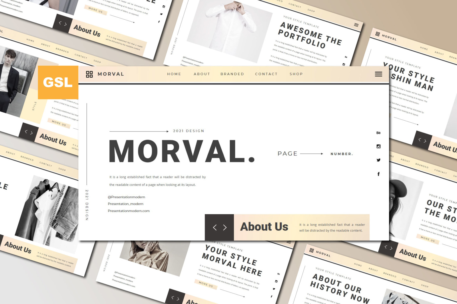 MORVAL Google Slides