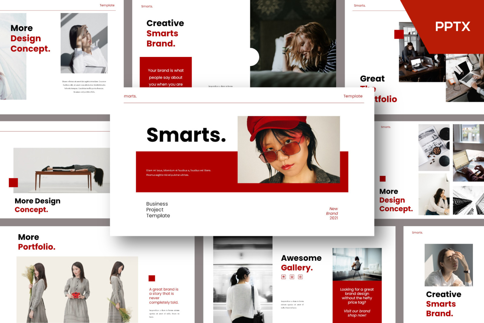 Smarts Powerpoint Template