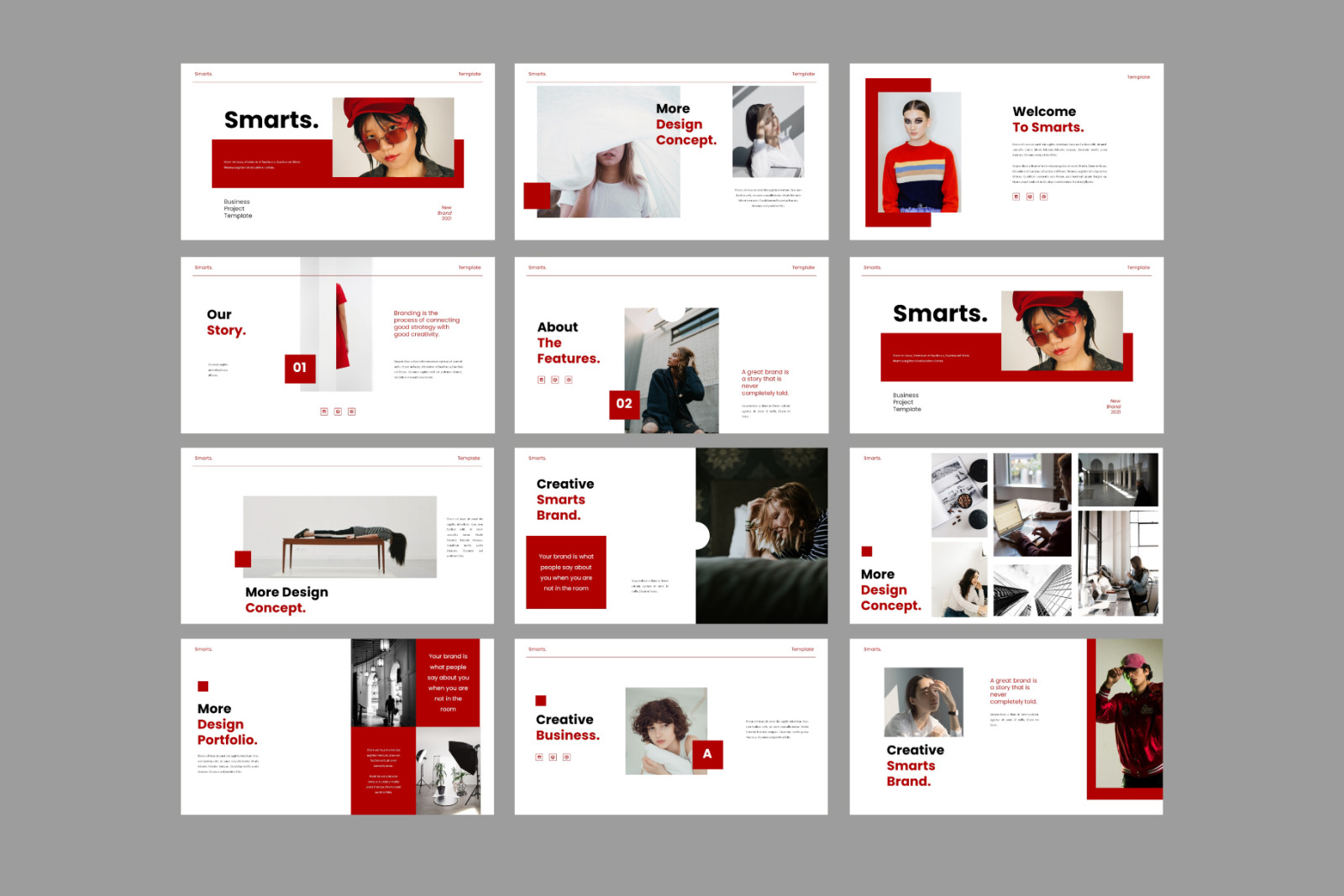 Smarts Powerpoint Template