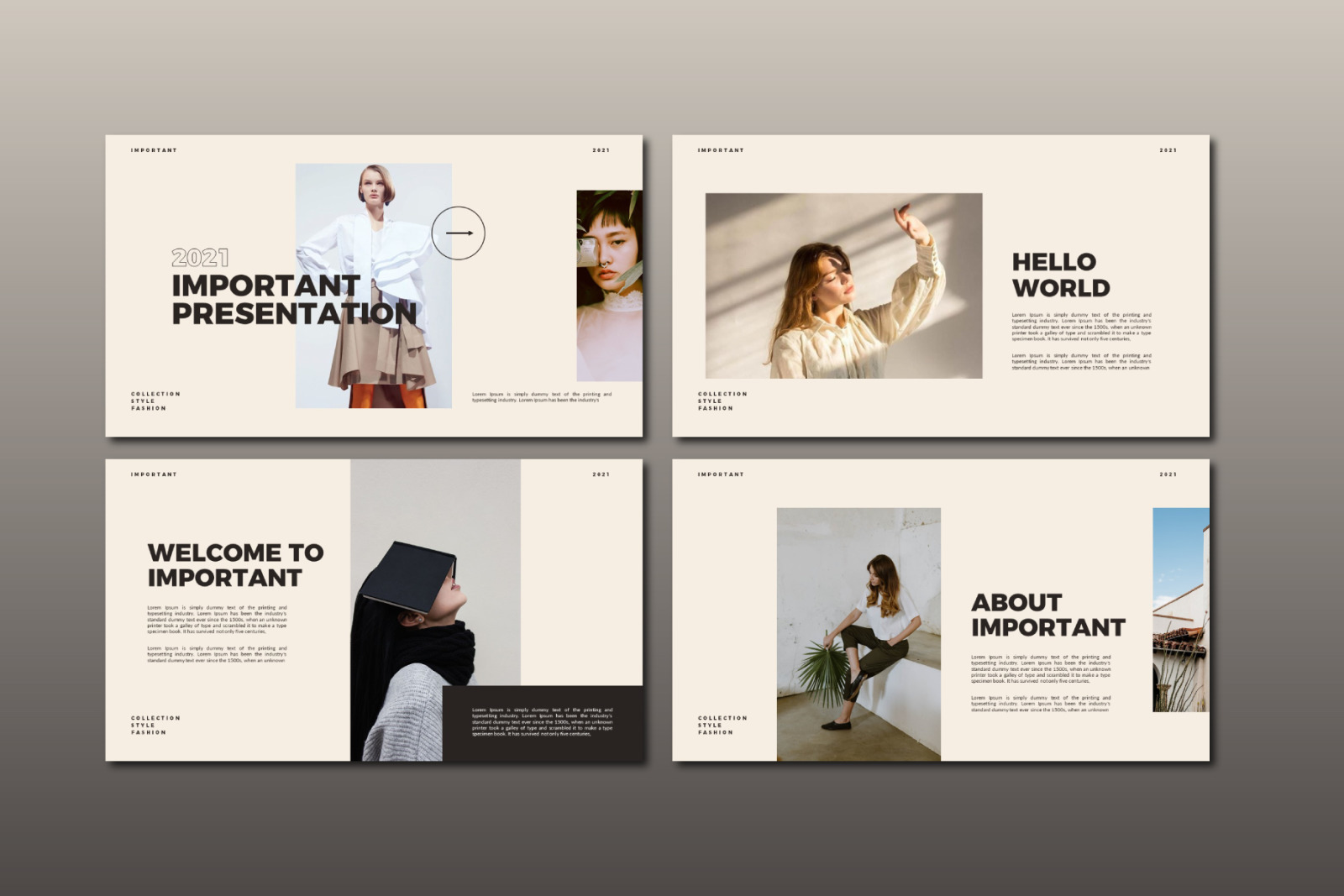 Important Keynote Template Important Keynote Template