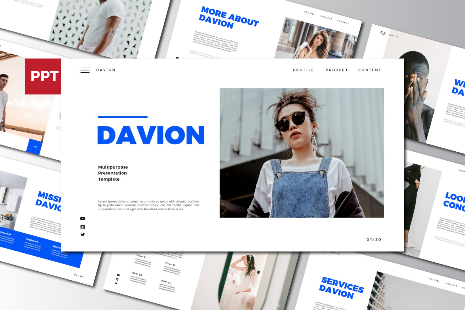 Davion Powerpoint Template