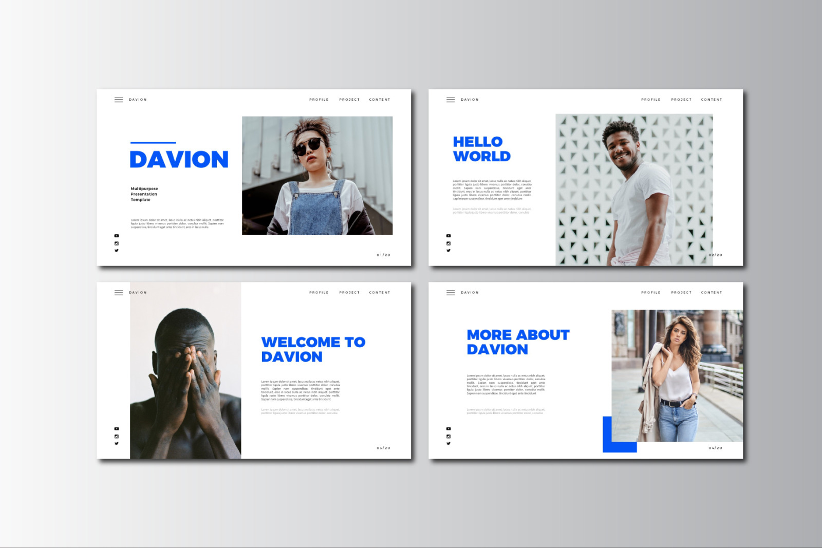 Davion Powerpoint Template