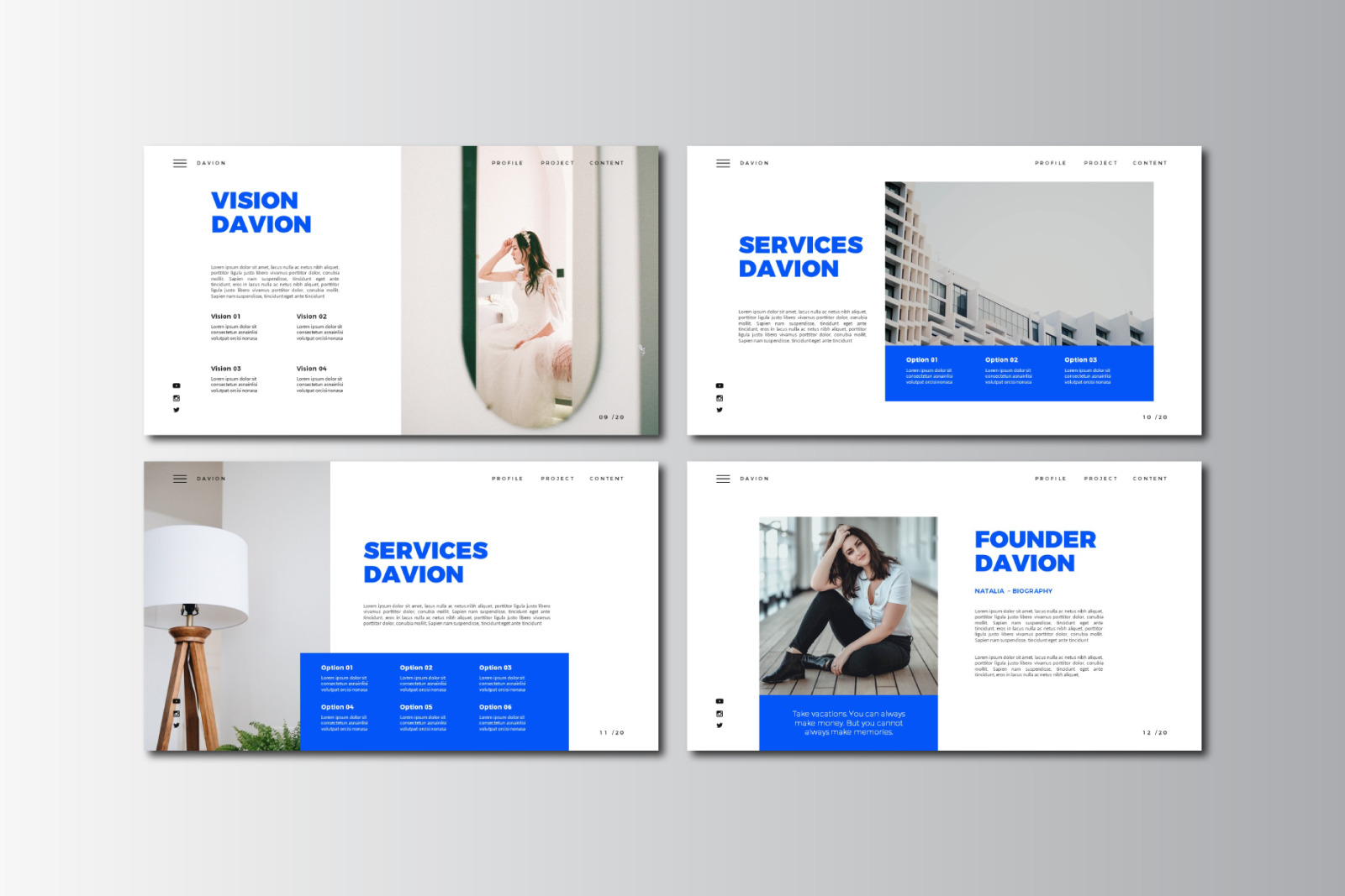 Davion Powerpoint Template