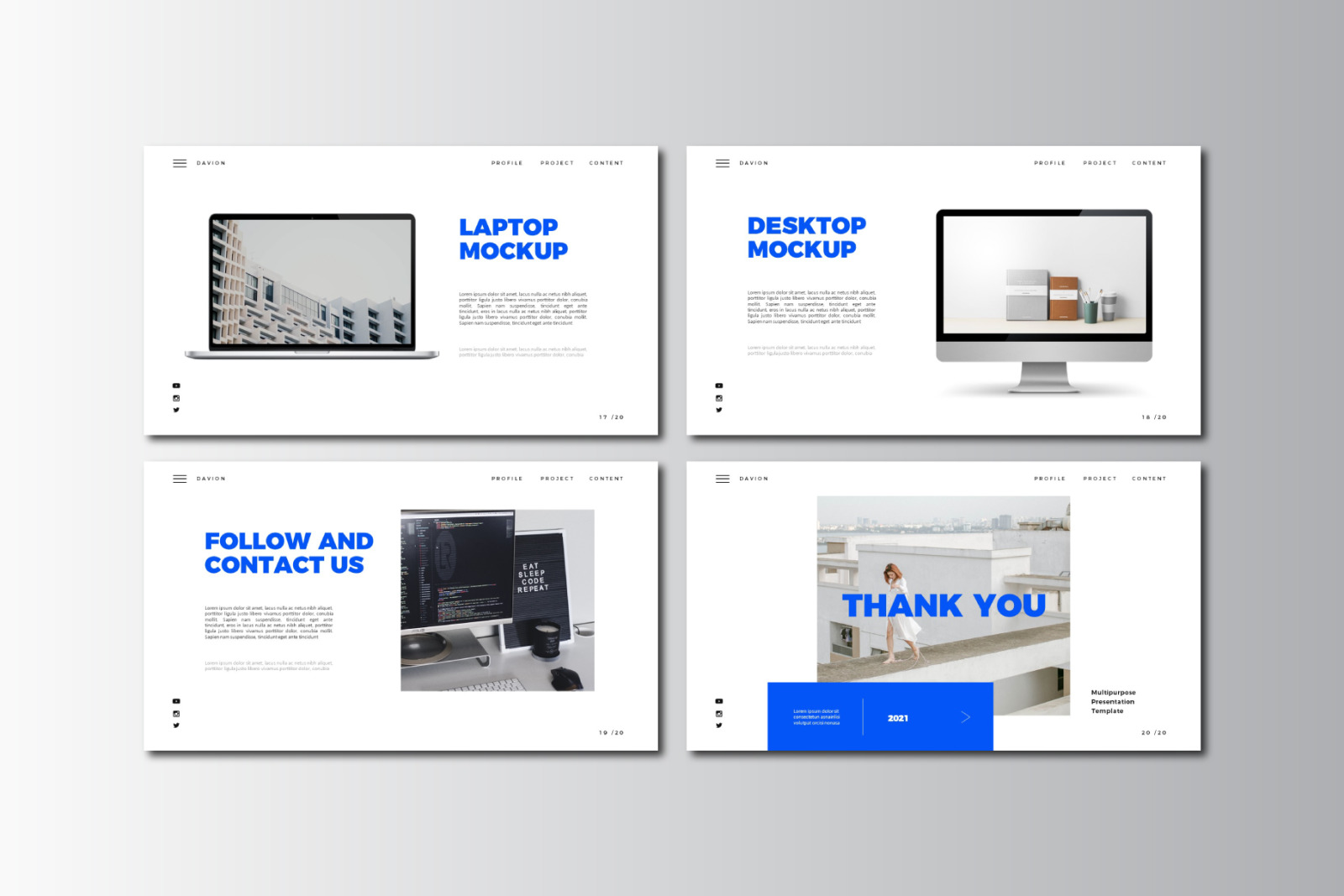 Davion Powerpoint Template