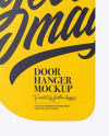 Door Hanger Mockup