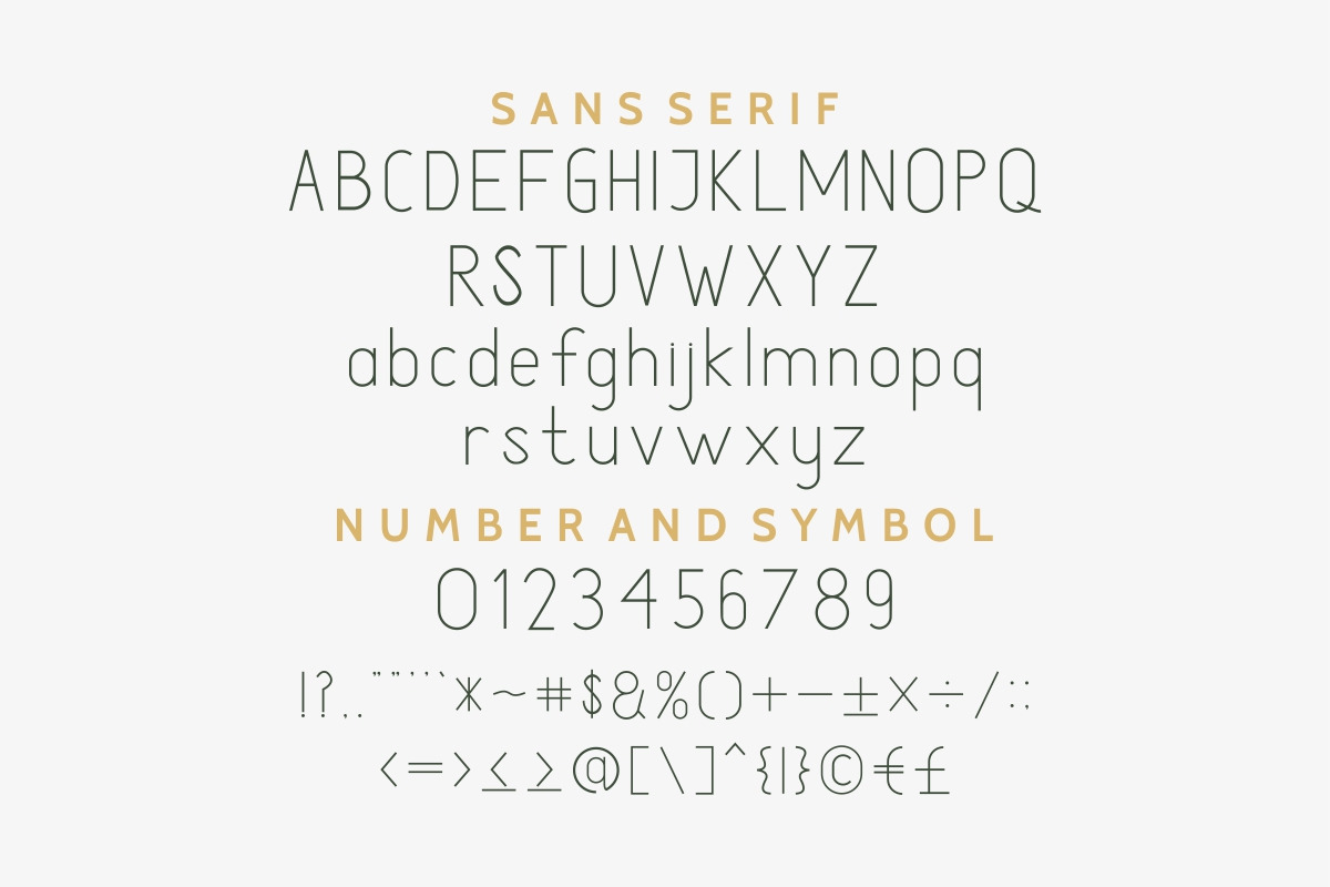 Atthia Font Duo Atthia Font Duo