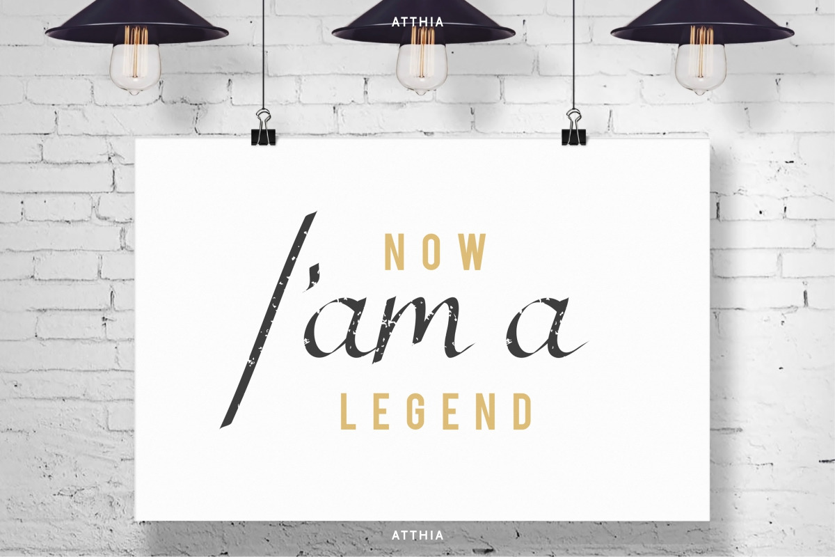 Atthia Font Duo Atthia Font Duo