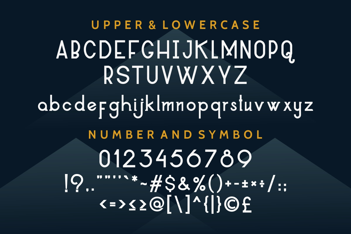 Allorta Type Face Font