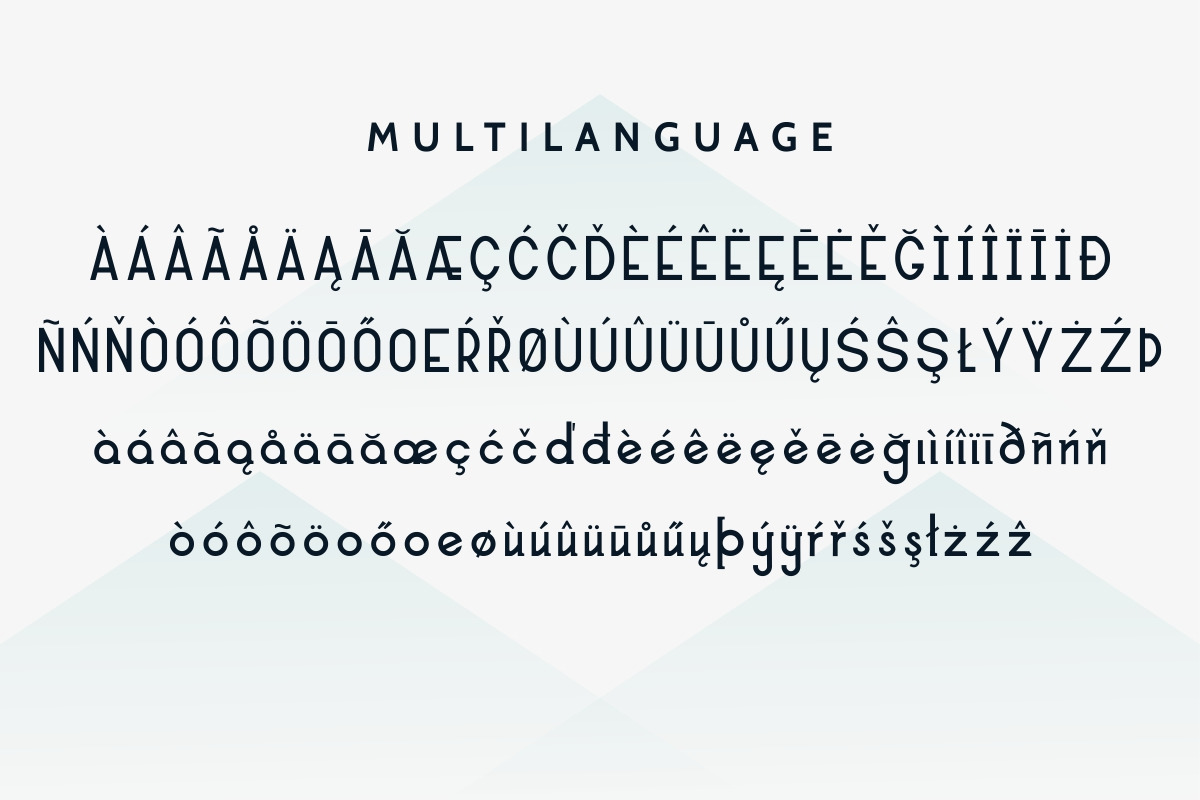 Allorta Type Face Font