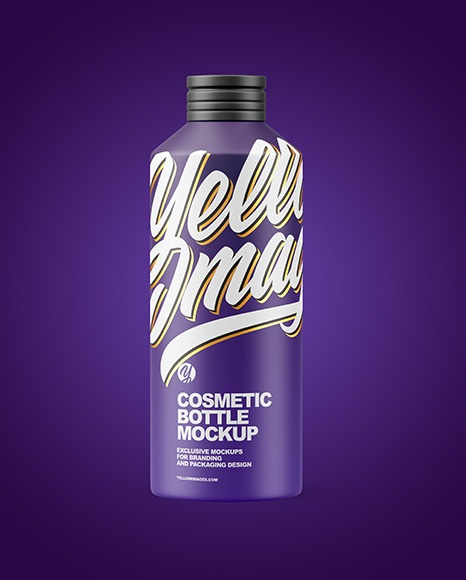 Matte Bottle Mockup