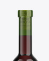 Green Glass Red Wine Bottle Mockup