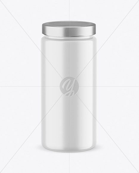 Glossy Honey Jar Mockup