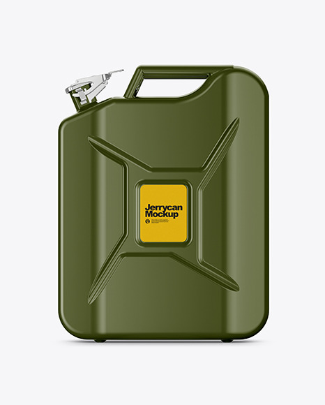 Fuel Jerrycan - Front View