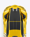 Super Car Mockup - Top View