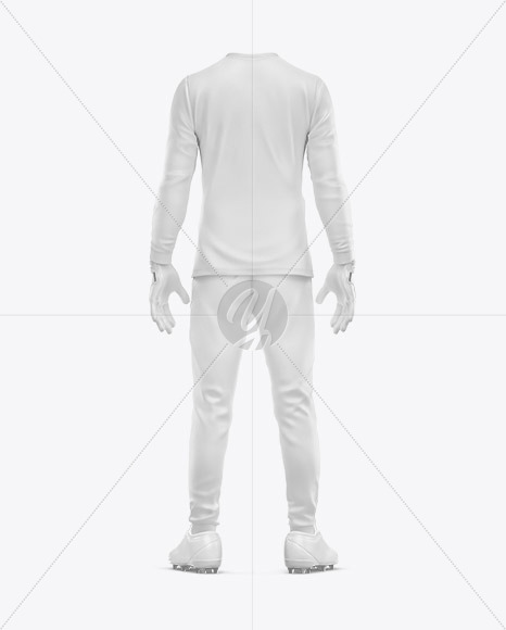 Goalkeeper Mockup - Back View