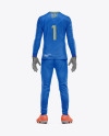 Goalkeeper Mockup - Back View