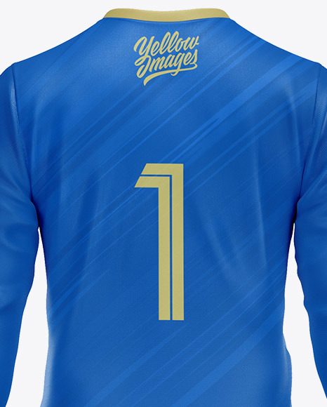 Goalkeeper Mockup - Back View