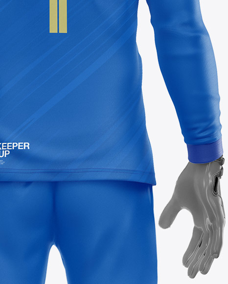 Goalkeeper Mockup - Back View