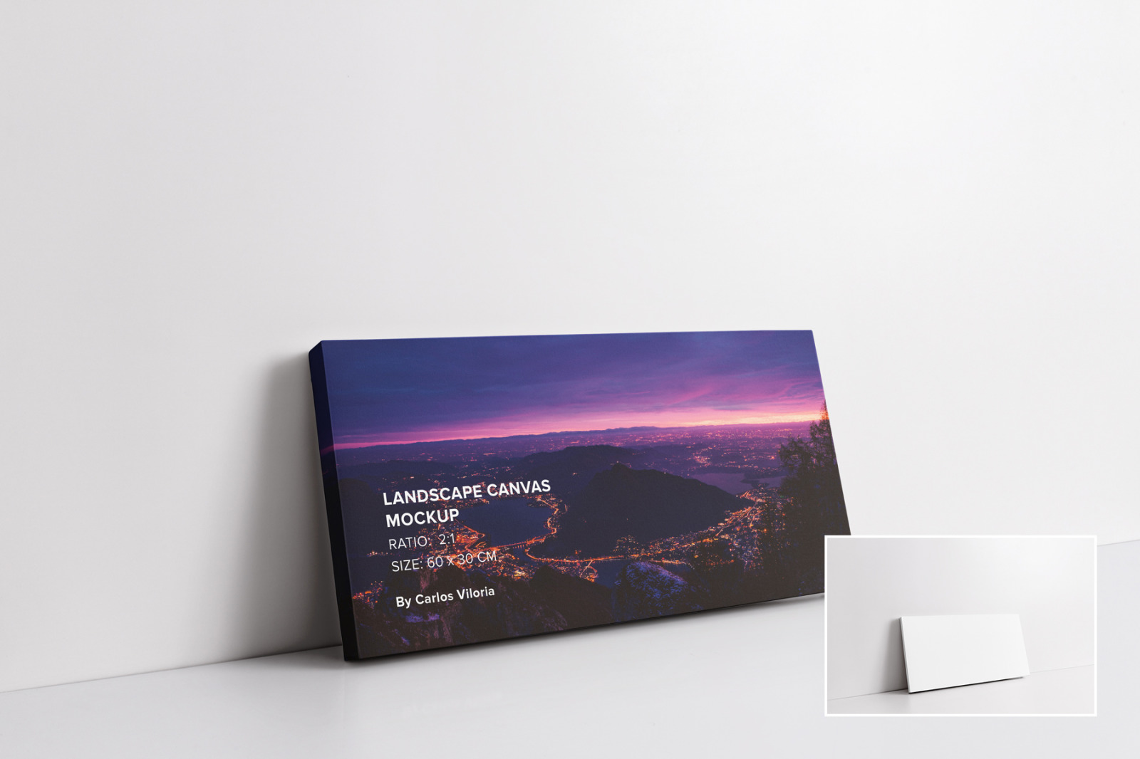 Canvas Mockups Bundle 2