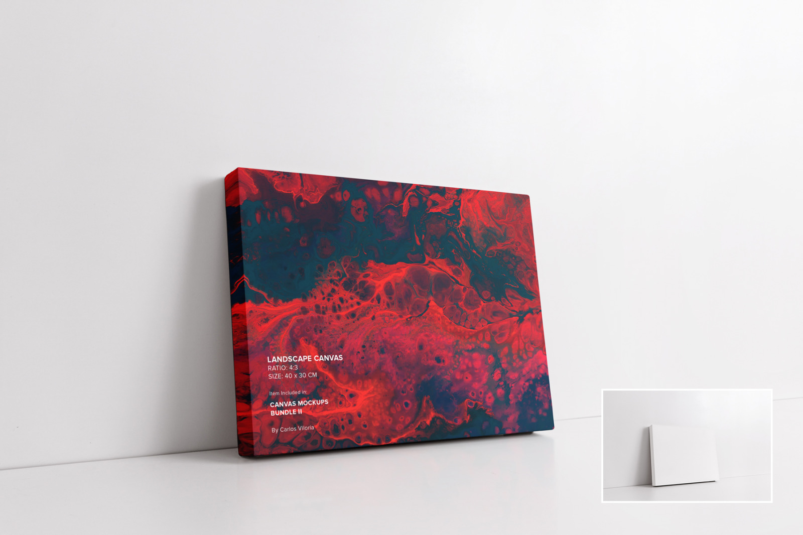 Canvas Mockups Bundle 2