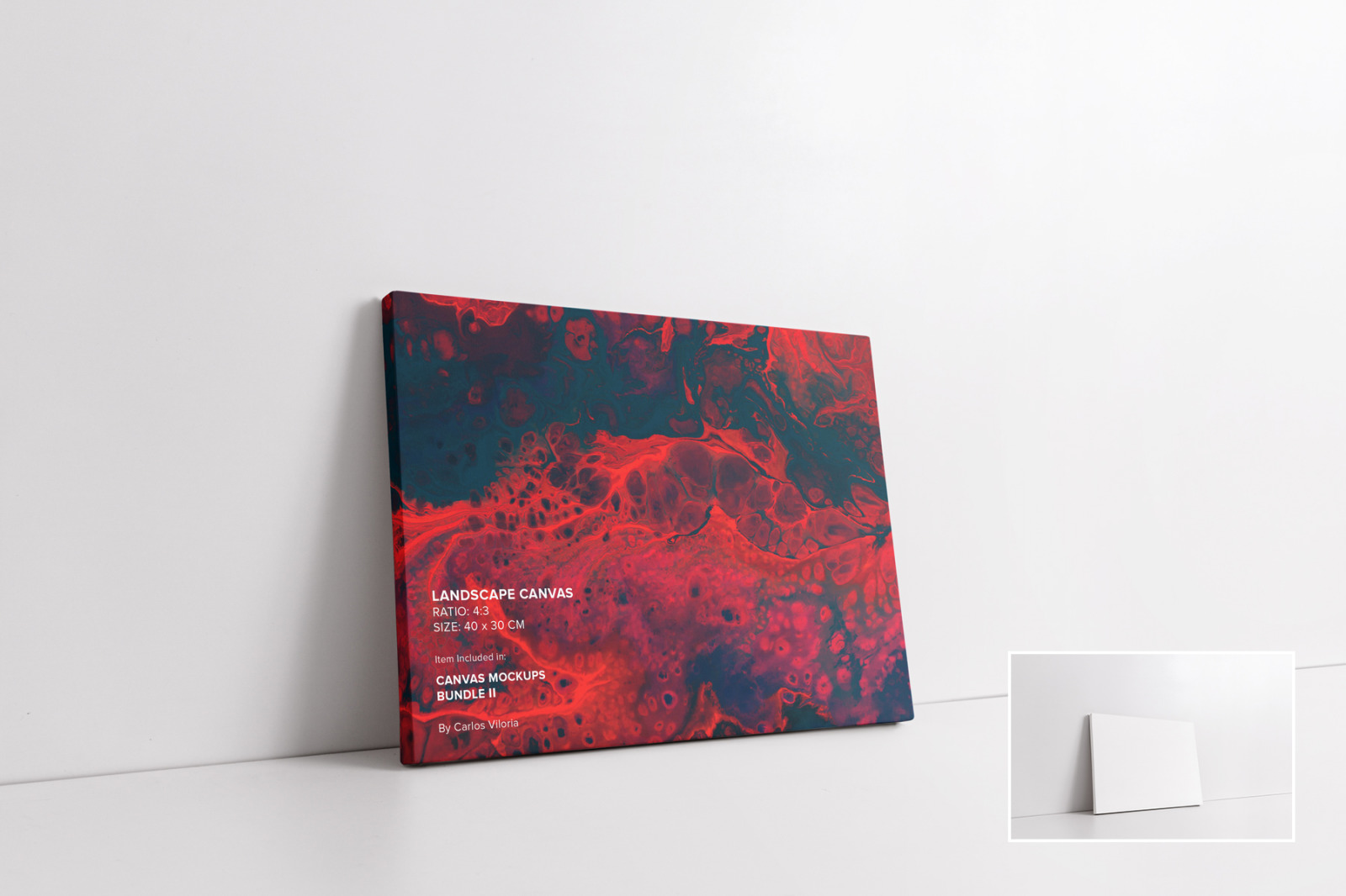 Canvas Mockups Bundle 2