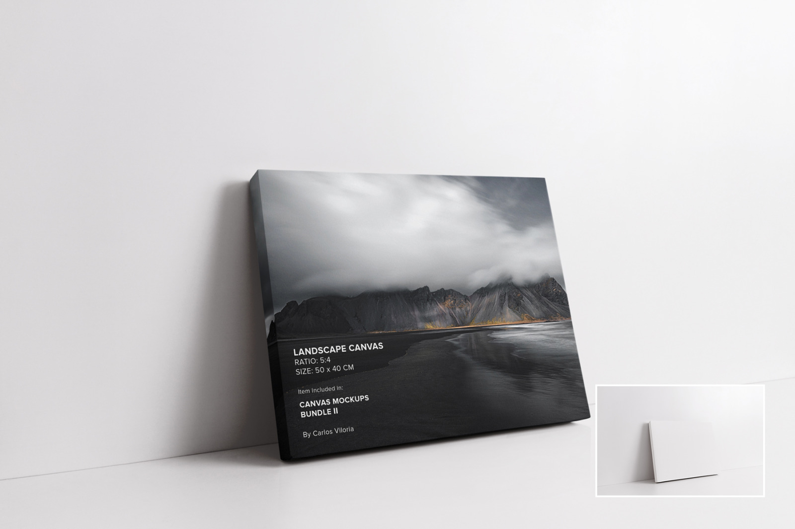 Canvas Mockups Bundle 2 Canvas Mockups Bundle 2