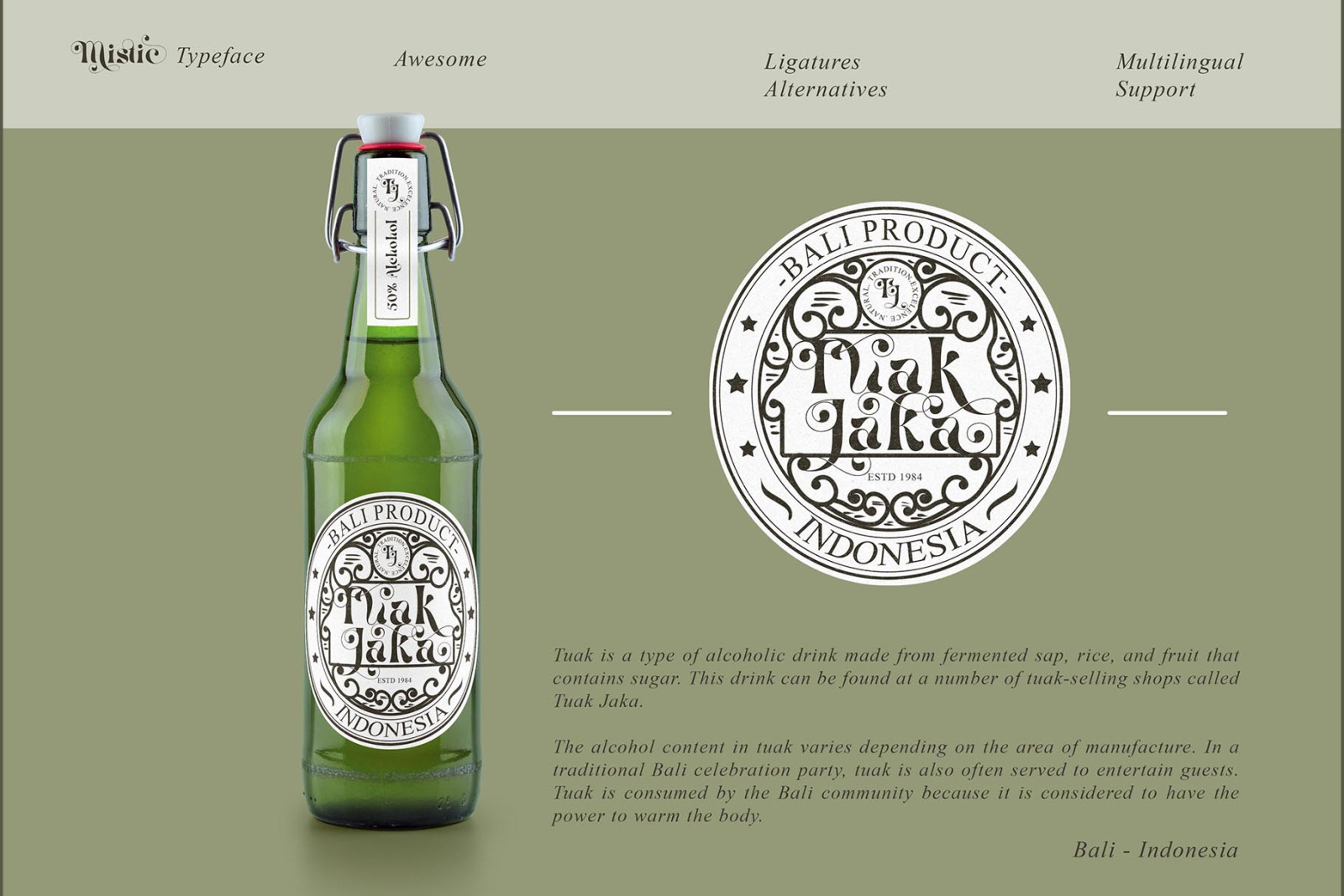 Mistic Typeface Mistic Typeface