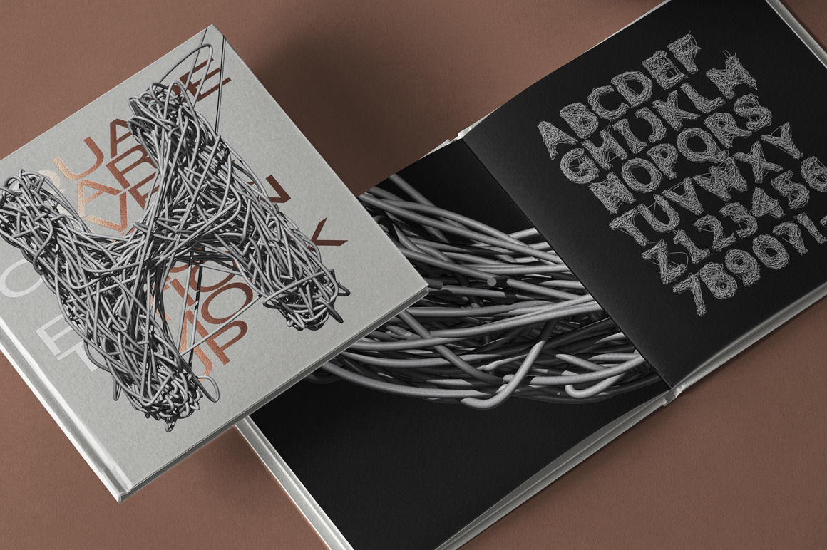 Metallic Web Font Metallic Web Font