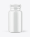 Glossy Plastic Jar Mockup