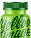 Glossy Plastic Jar Mockup