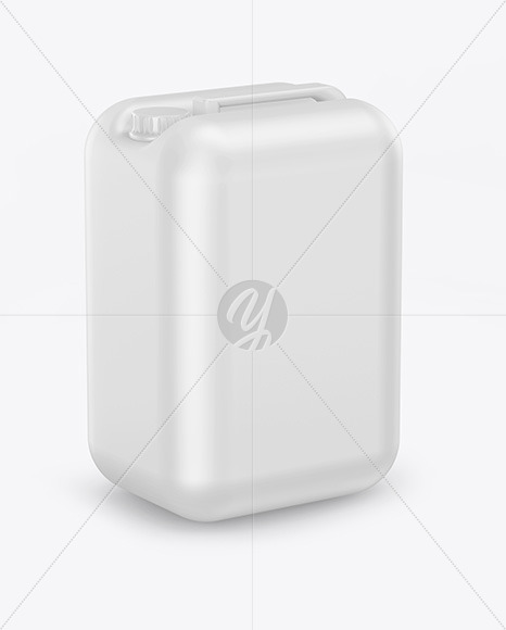 Plastic Jerrycan Mockup