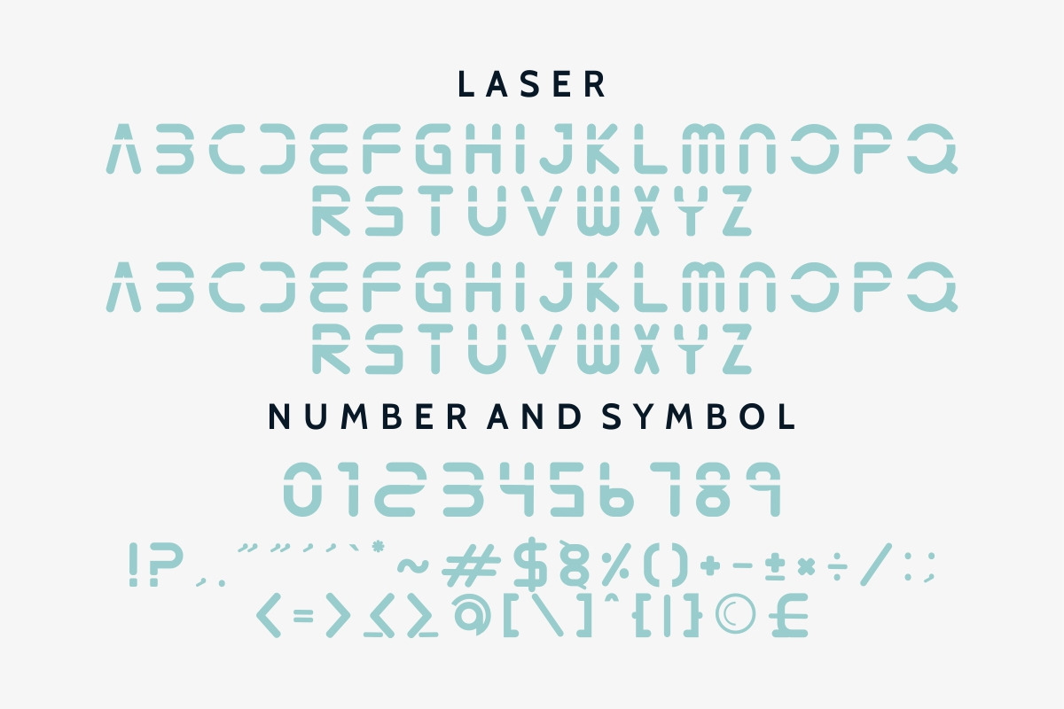 Verwalter Futuristic Font