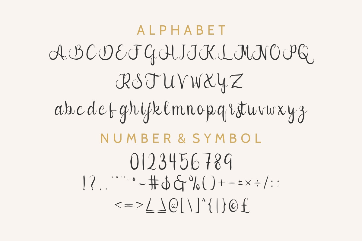 Callion Calligraphy Font