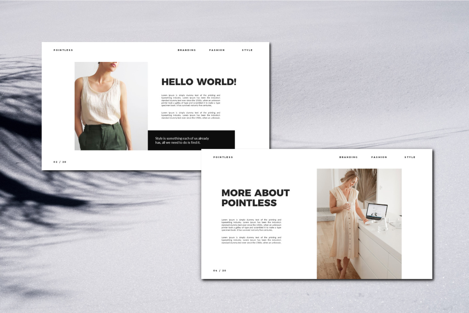 Pointless Powerpoint Template Pointless Powerpoint Template
