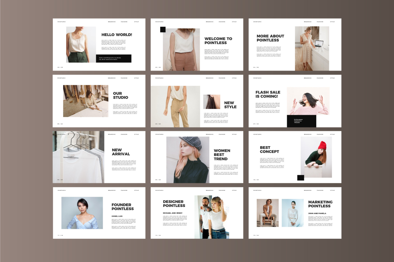 Pointless Powerpoint Template Pointless Powerpoint Template