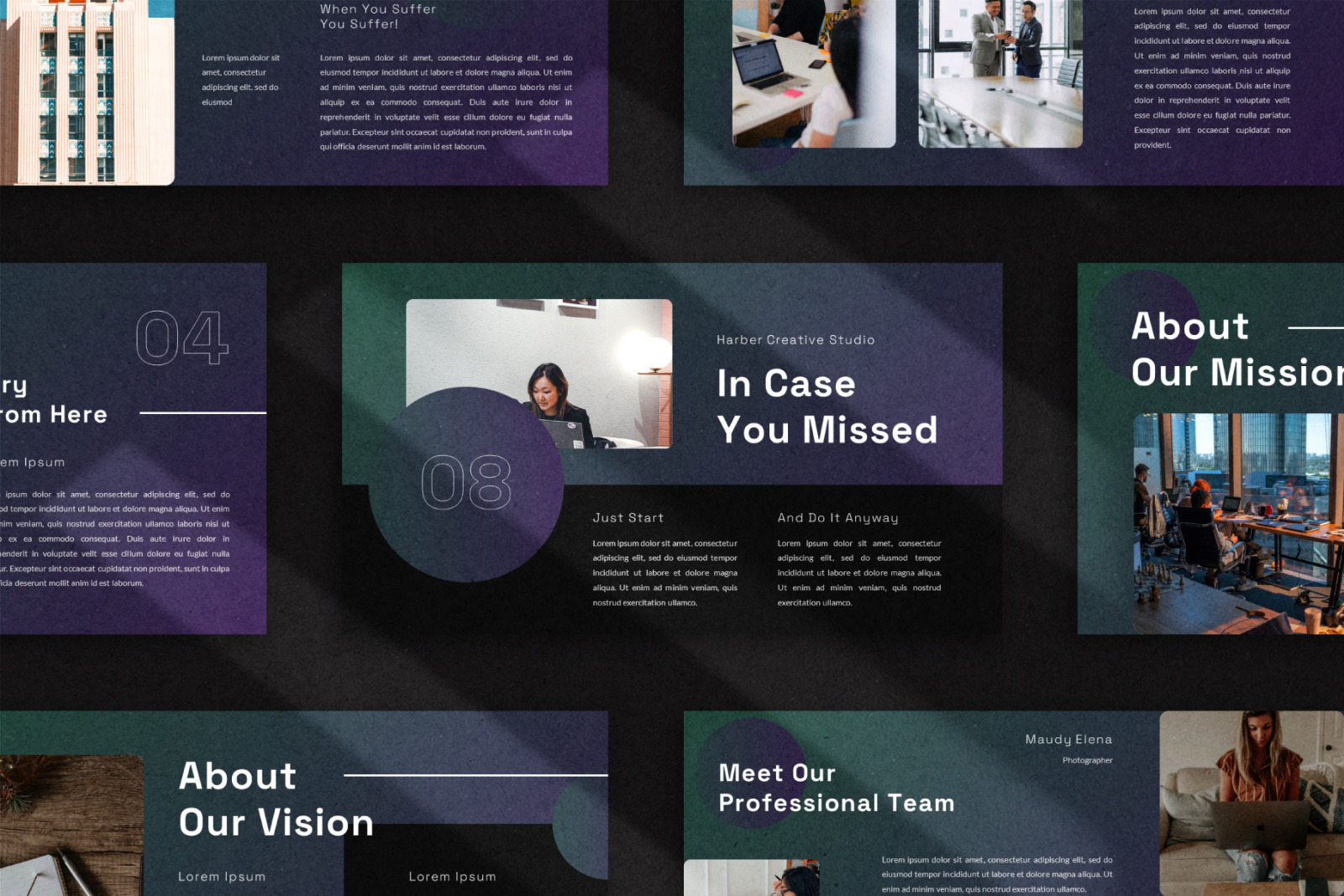 Harber Powerpoint Template Harber Powerpoint Template