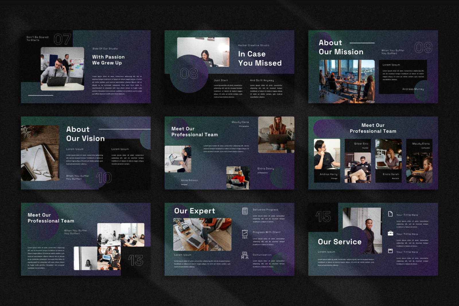 Harber Powerpoint Template Harber Powerpoint Template