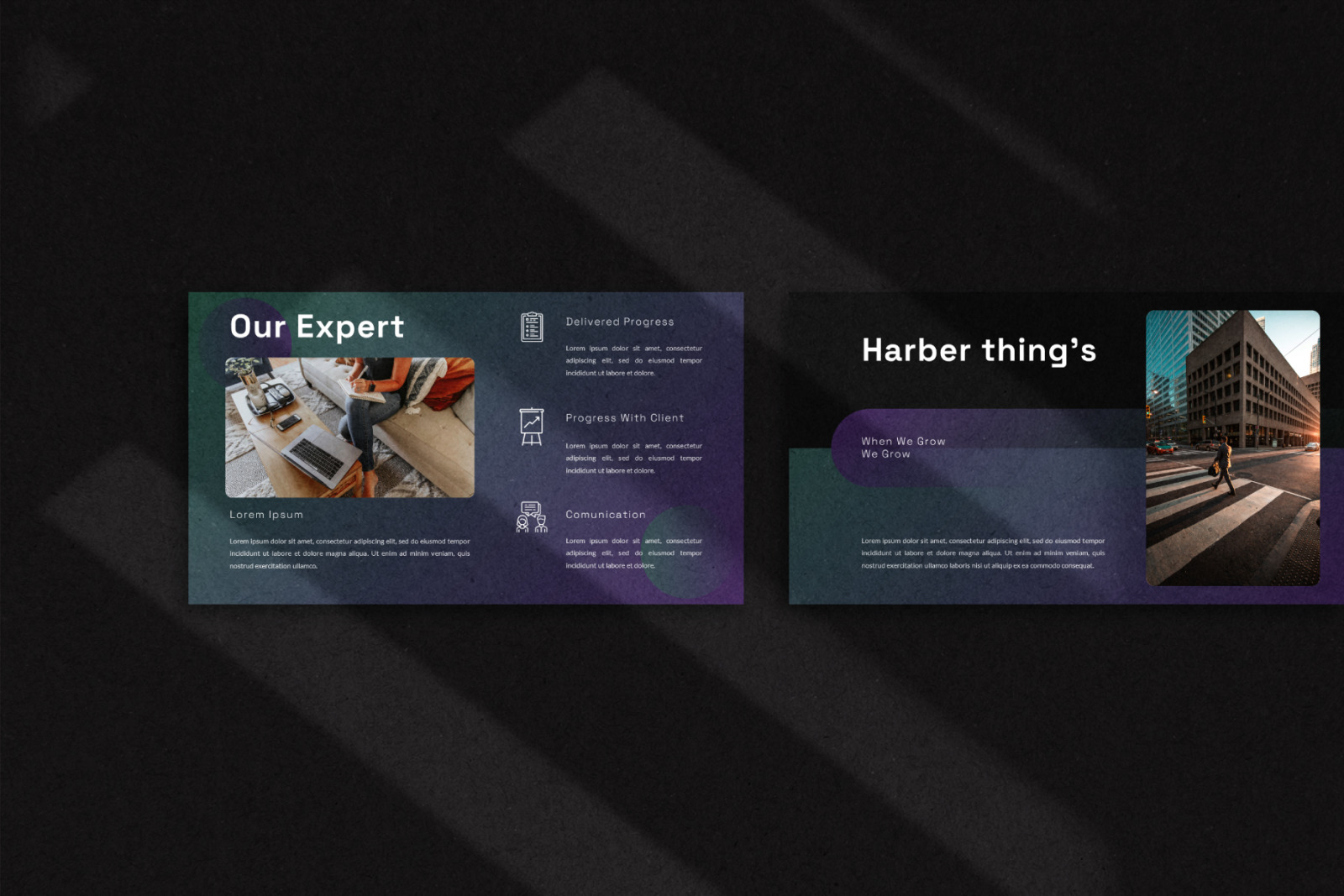 Harber Keynote Template