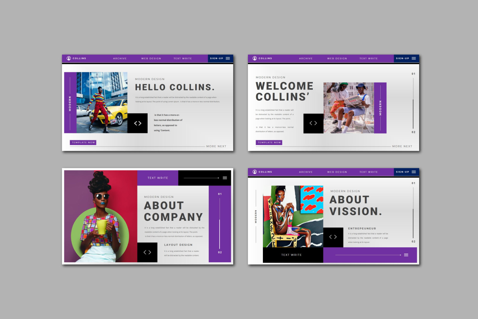 COLLINS Powerpoint Template