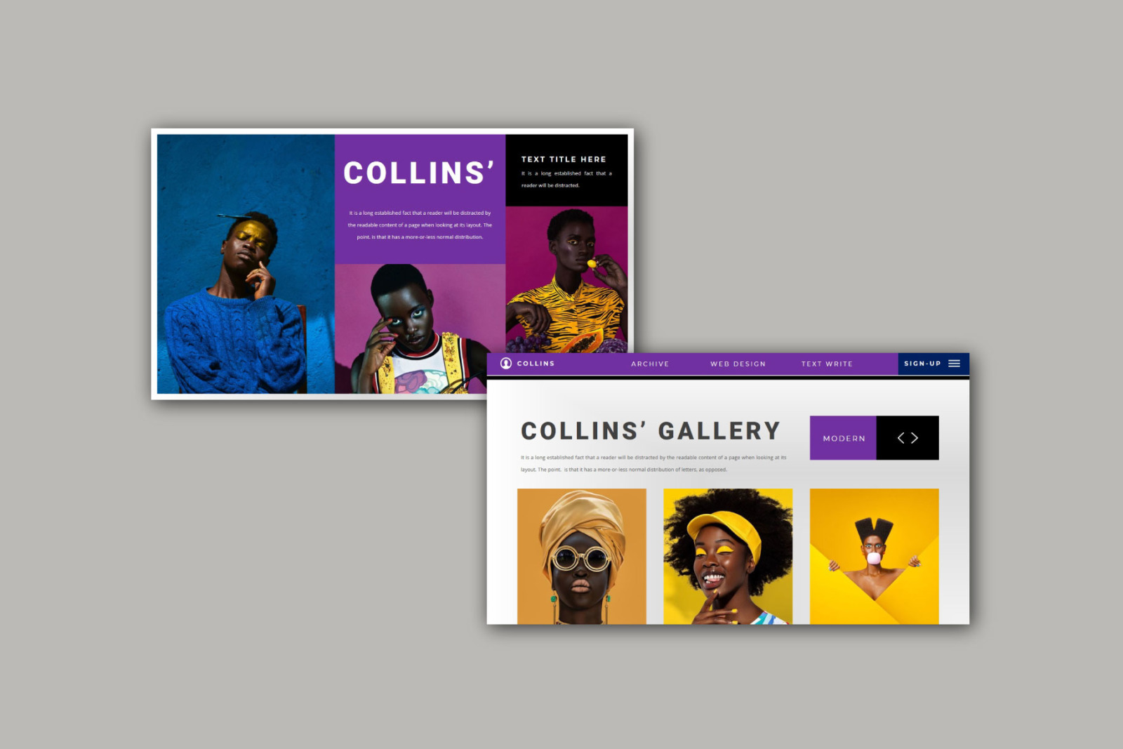 COLLINS Powerpoint Template