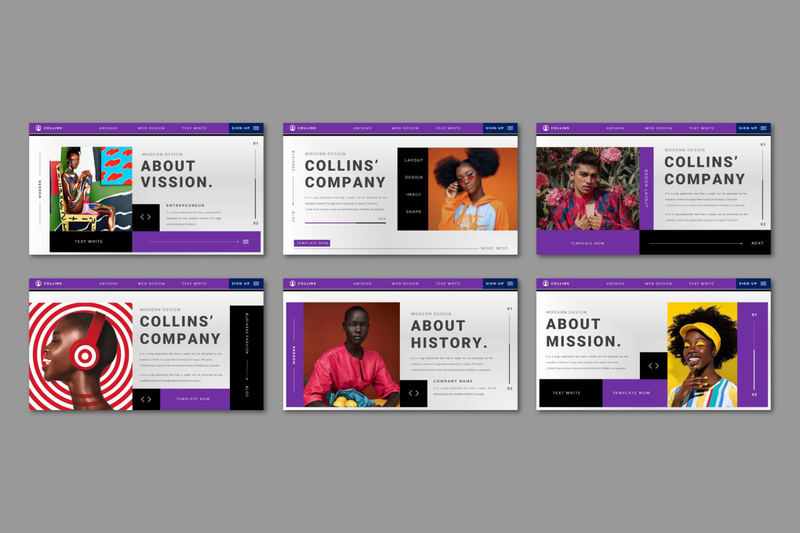 COLLINS Powerpoint Template